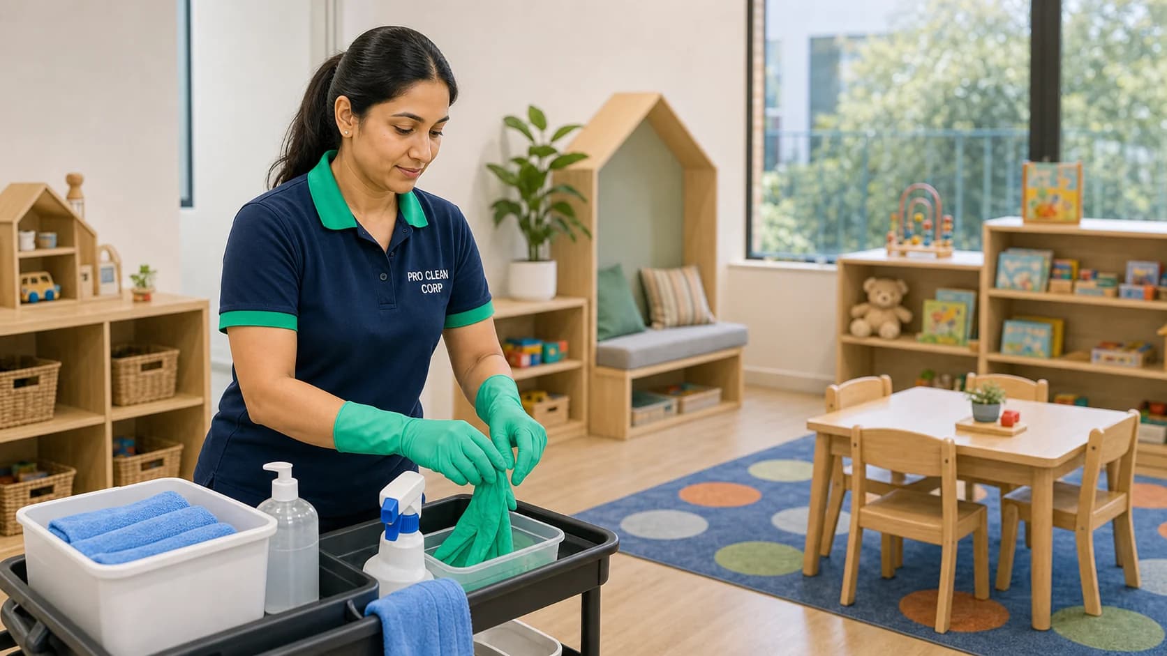 What is Childcare Cleaning and Inclusions