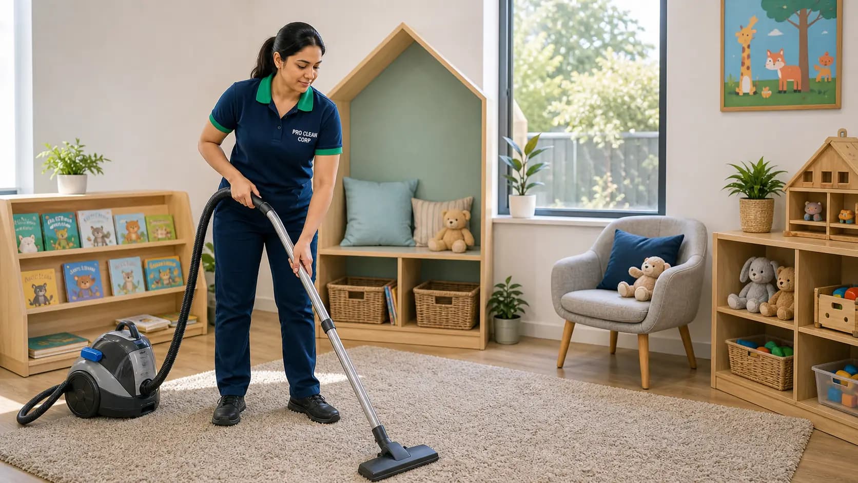 Our Cleaning Process in Action