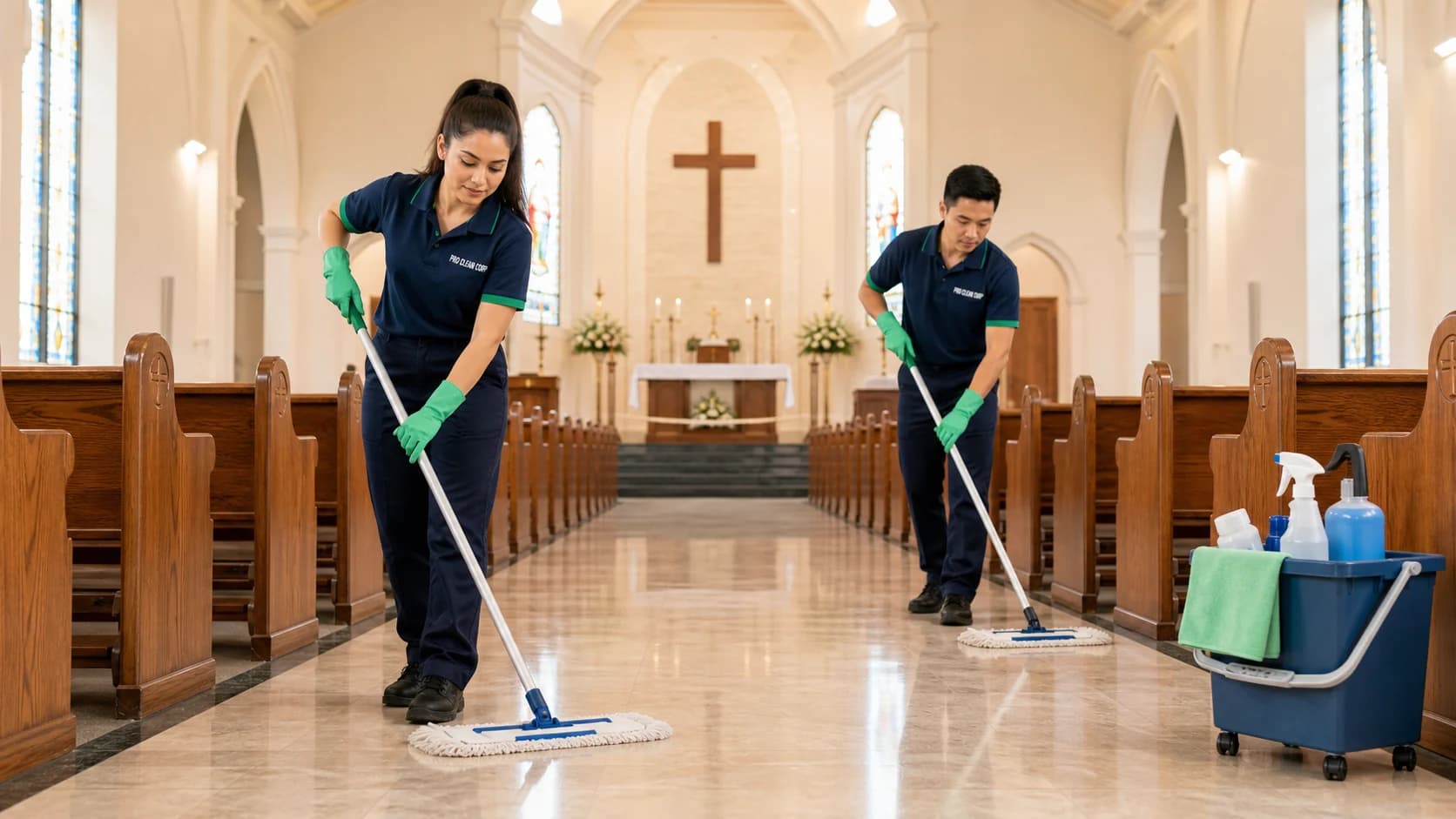 Church Cleaning Overview Randwick