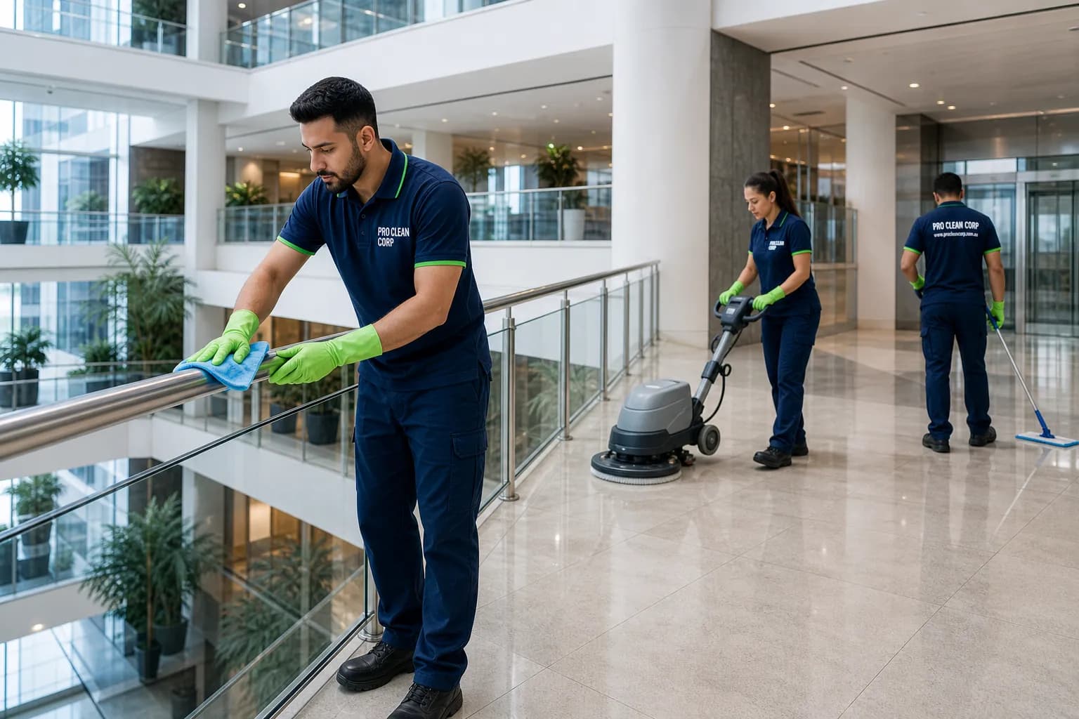 Our Cleaning Process in Action