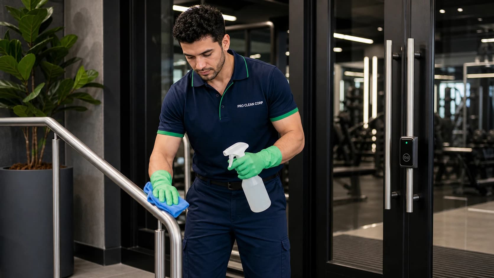 Gym Cleaning Overview Randwick