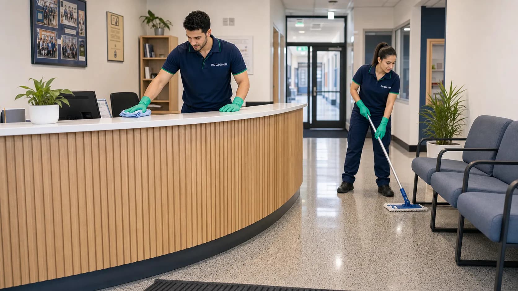 Our Cleaning Process in Action
