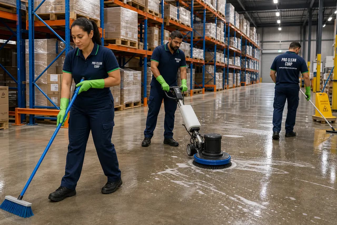 Warehouse Cleaning commercial cleaning services in Randwick