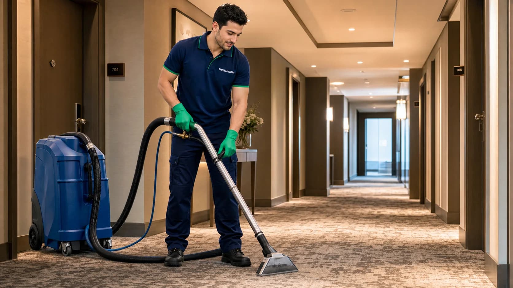 Our Cleaning Process in Action