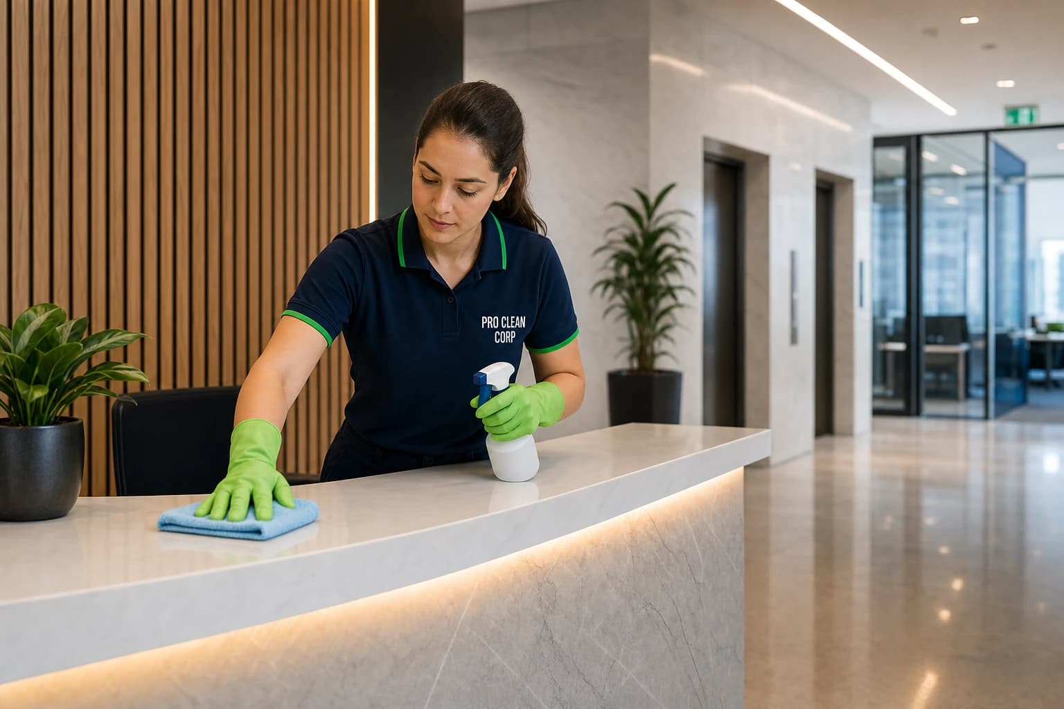 Office Cleaning specific areas covered