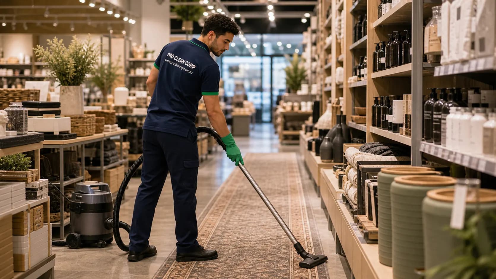 Retail Cleaning specific areas covered