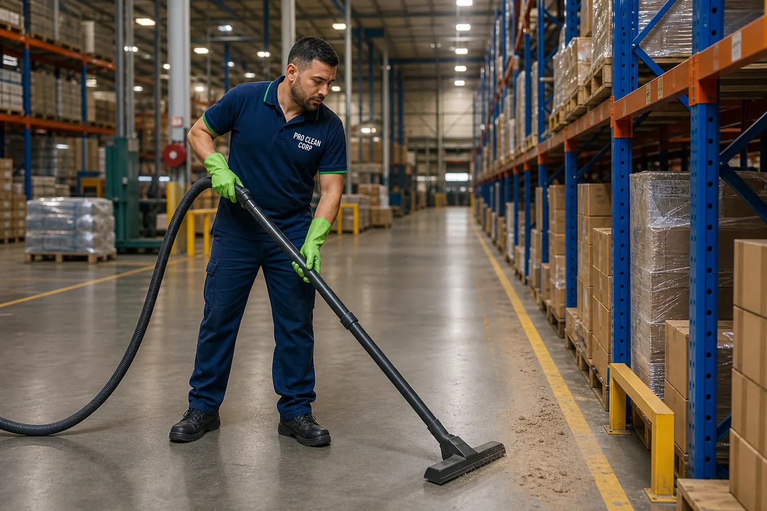 Warehouse Cleaning specific areas covered
